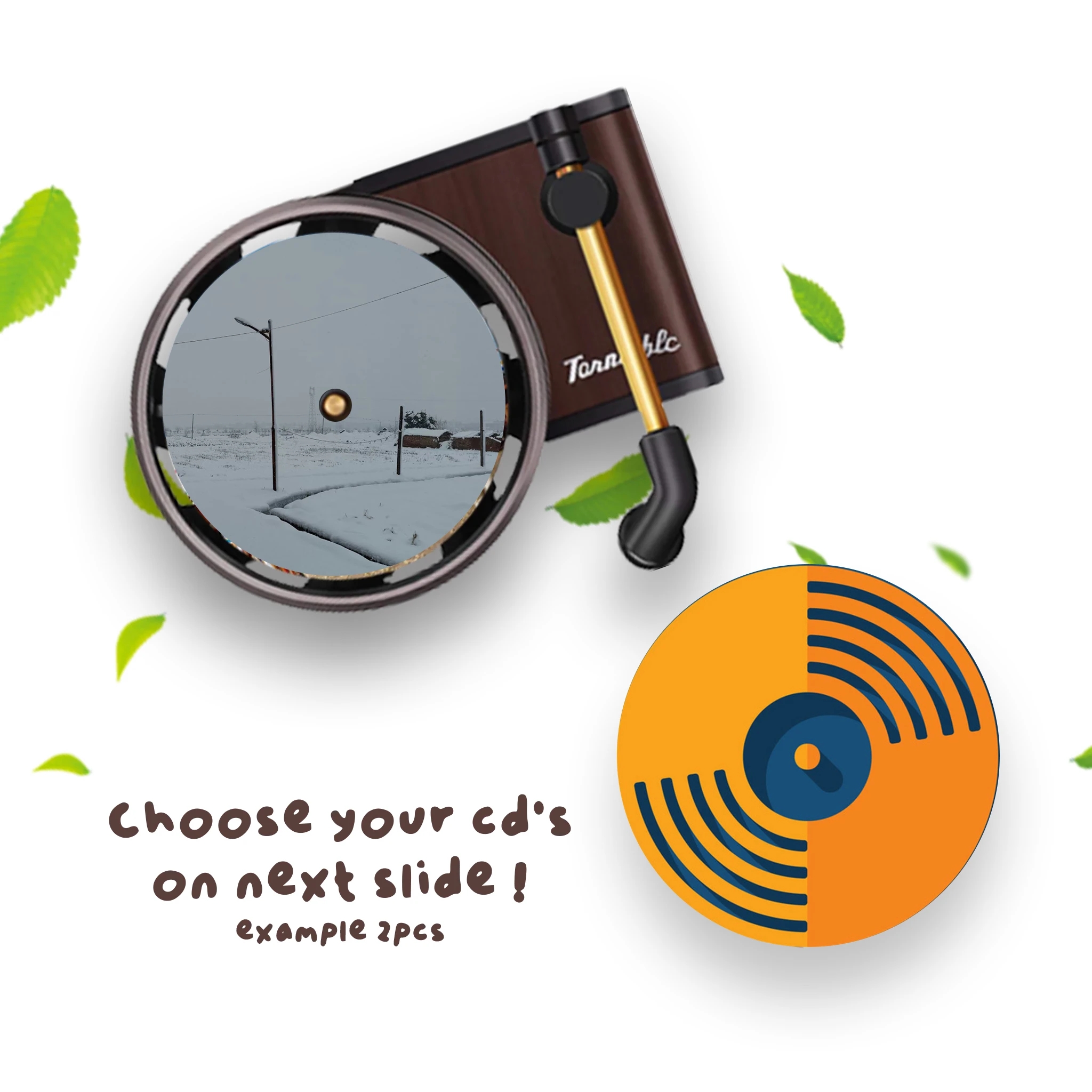 Perfume Smell Fragrance - Custom Record Player Vinyls Albums CD