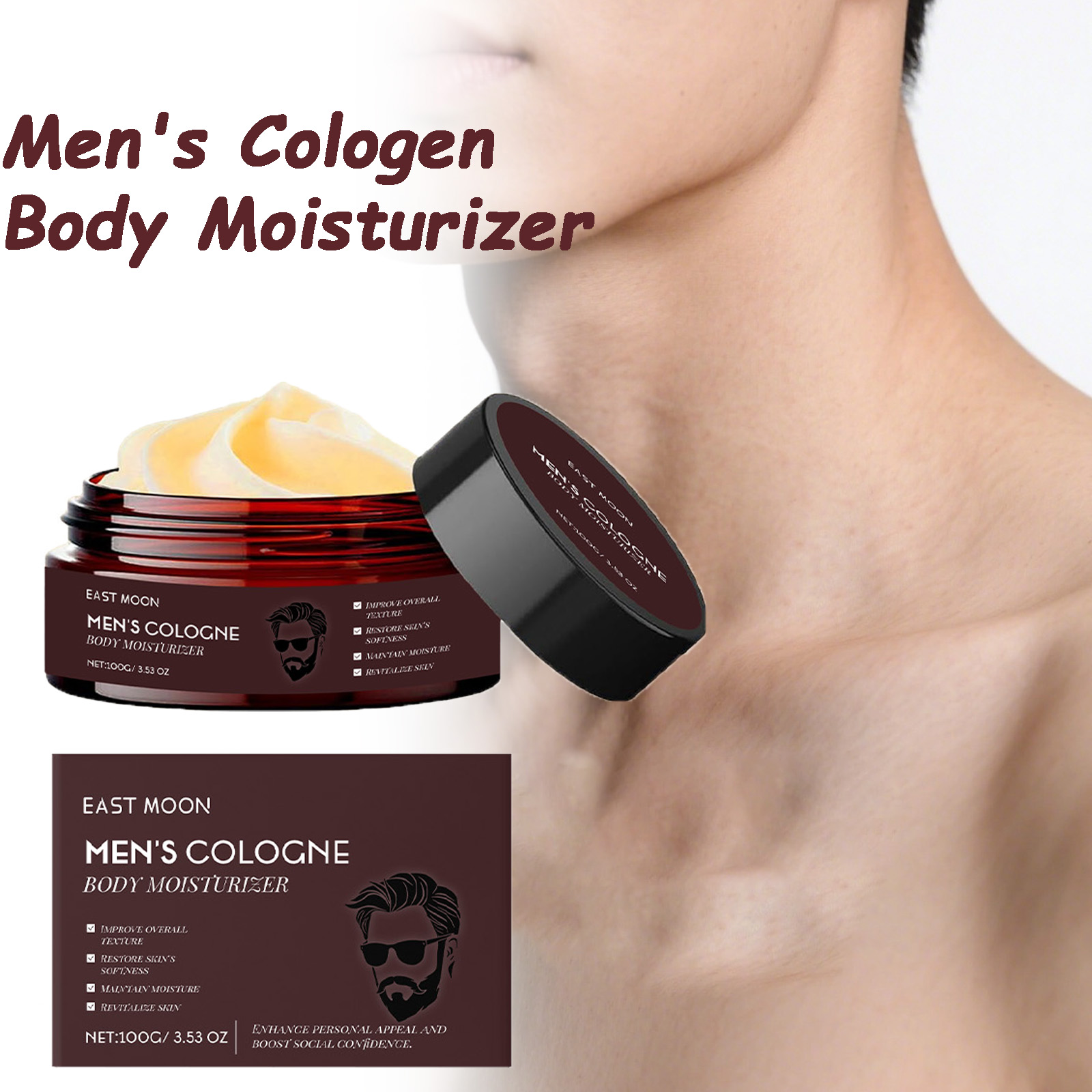 Fragrance Perfume For Man - Men's Cologen Body Moisturizer Deep Nourishmen