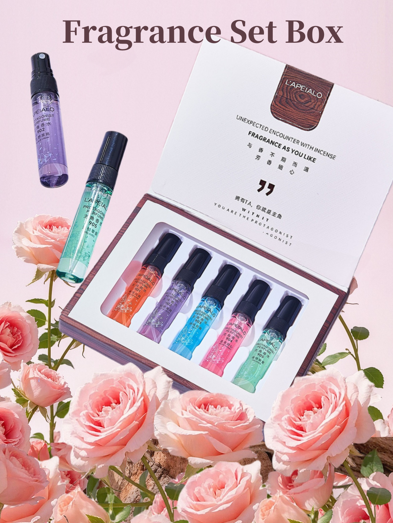 Perfume Travel Set - 5PCS 5PCS Women's Perfume Set 5ml