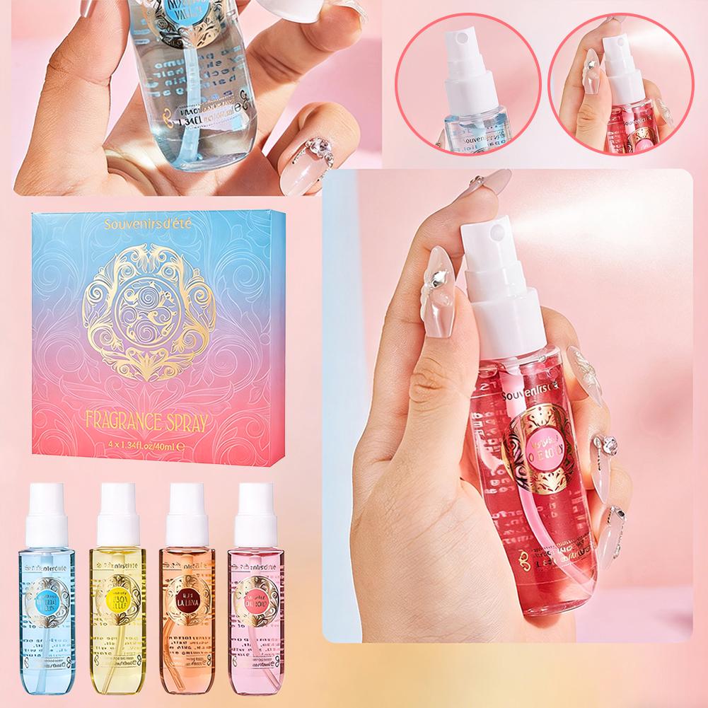 Perfume Travel Set - Travel-size Fragrance Spray For Women Alcohol-free