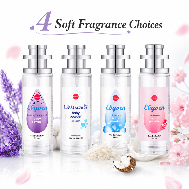 Perfume Travel Set - 2ocs 35ml Baby Powder Perfume for