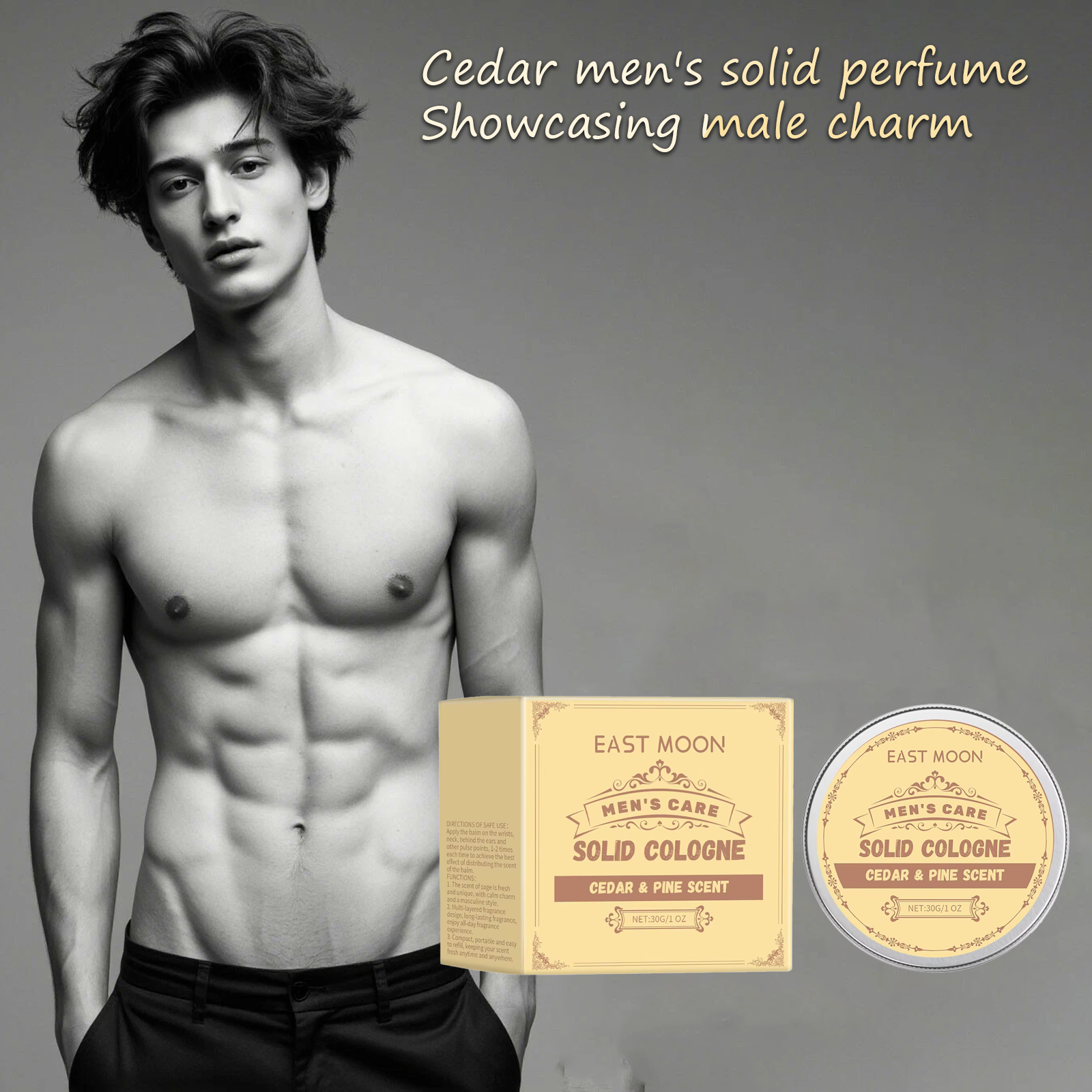 Cedar Wood Men's Solid Cologne - Perfume Fragrance List avis et prix