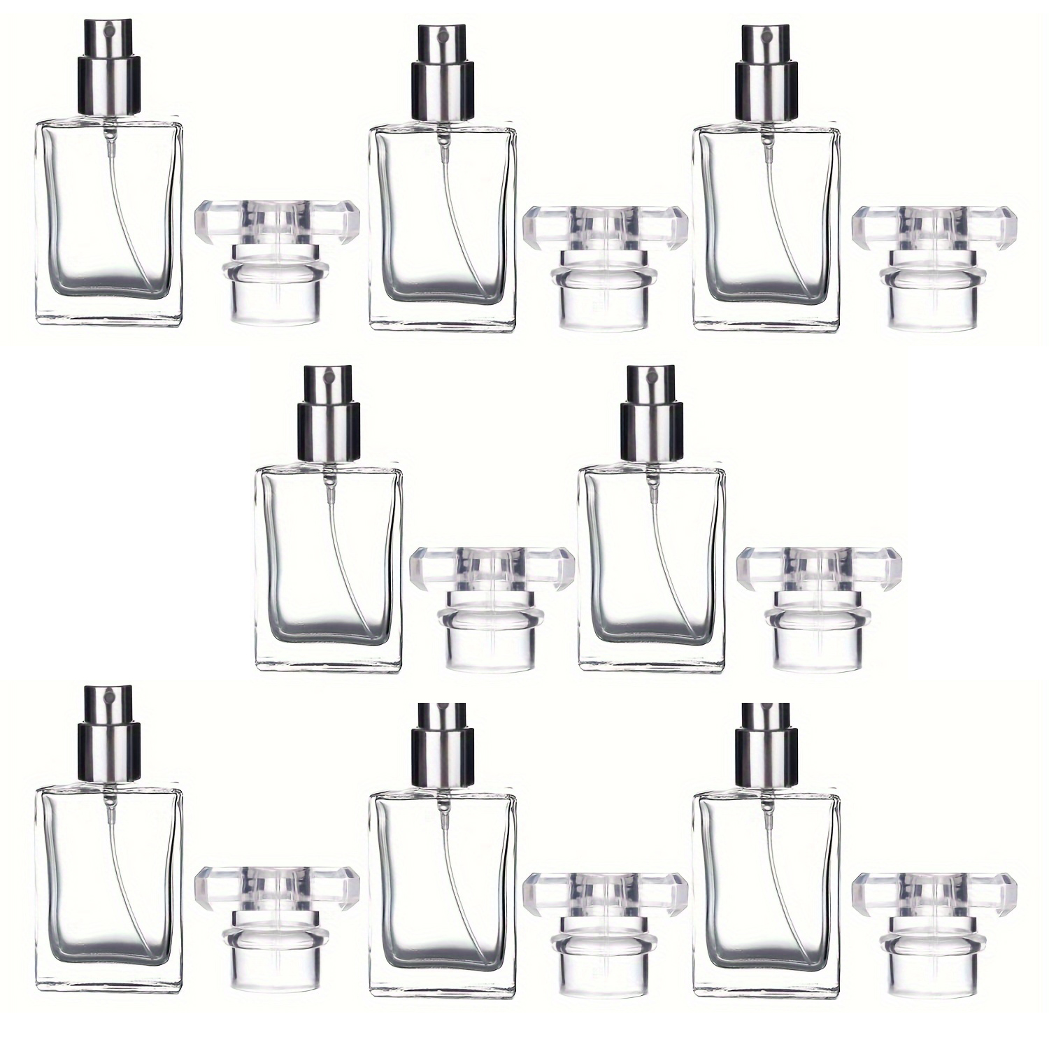 8pcs 30ml Glass Perfume Bottle - Oud Perfume Spray avis et prix