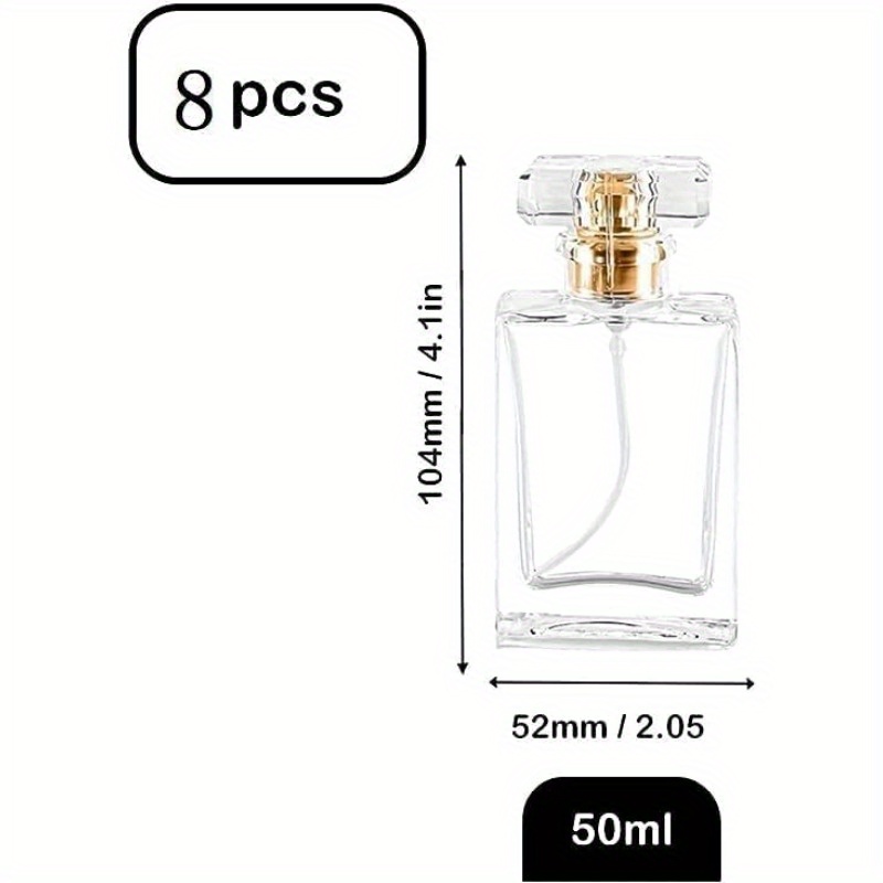8pcs 30ml Glass Perfume Bottle - Oud Perfume Spray avis et prix