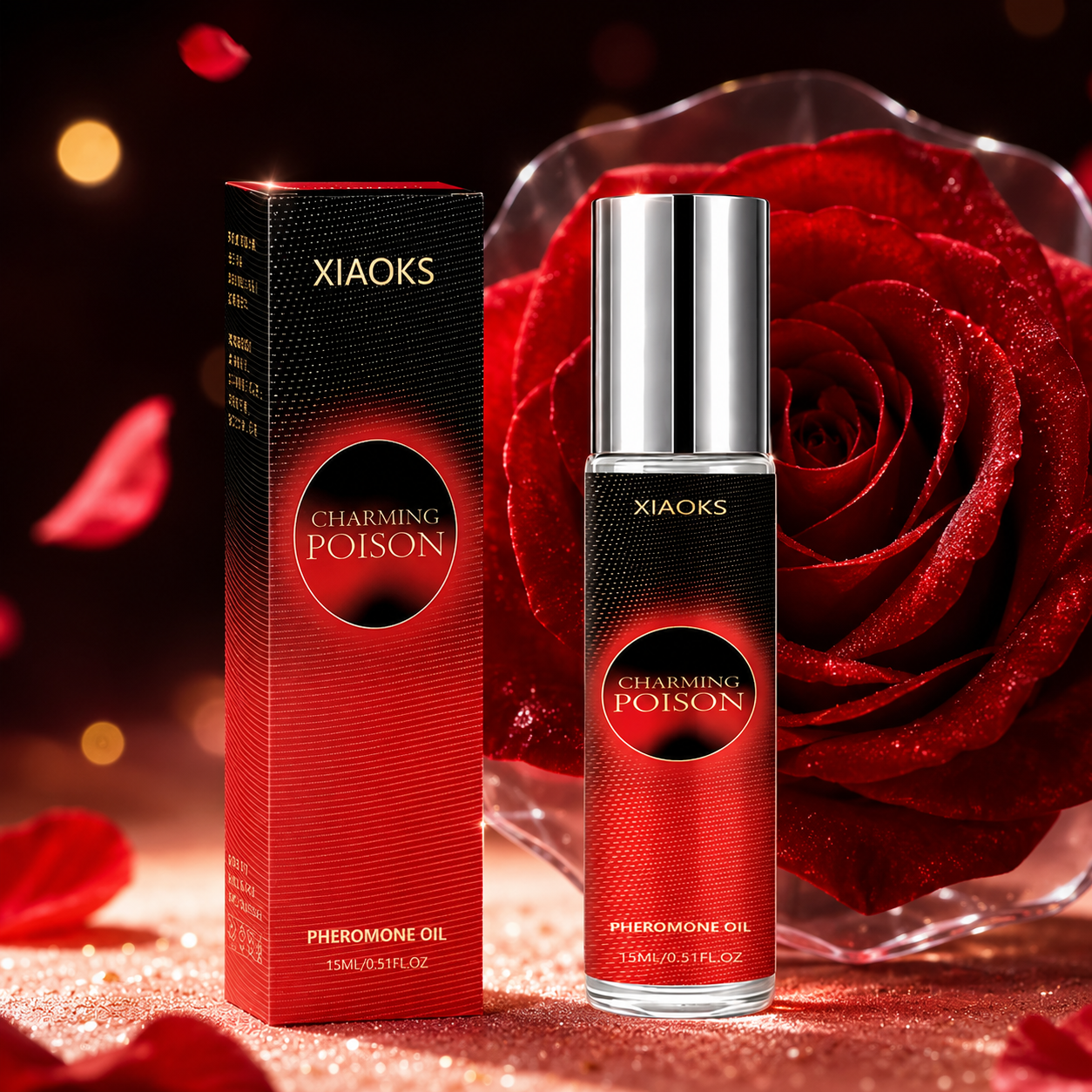 Women's Rose Pheromone Roll-On - Perfume Top Fragrance avis et prix