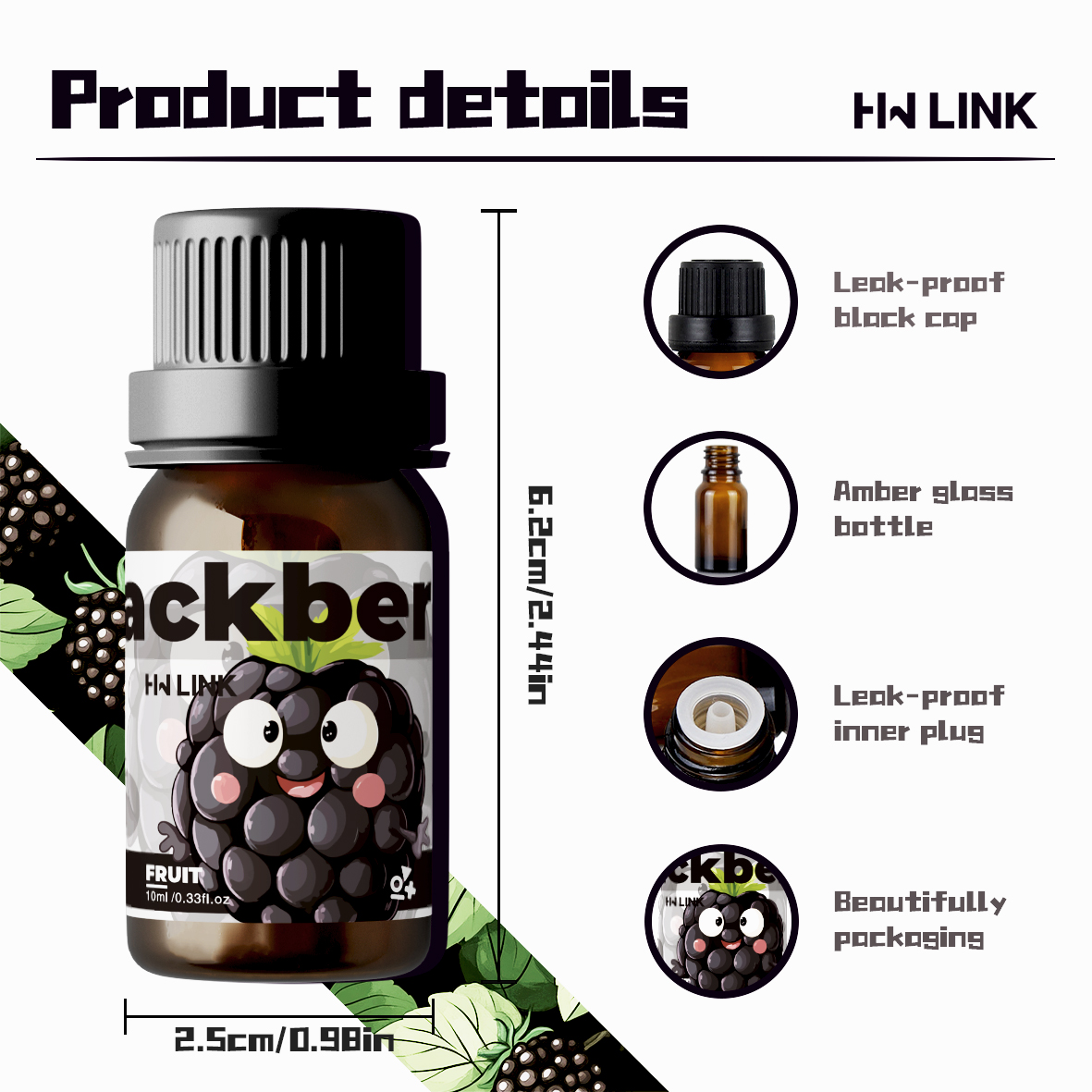 Blackberry Essential Oil Black - Perfume Fragrance Making avis et prix