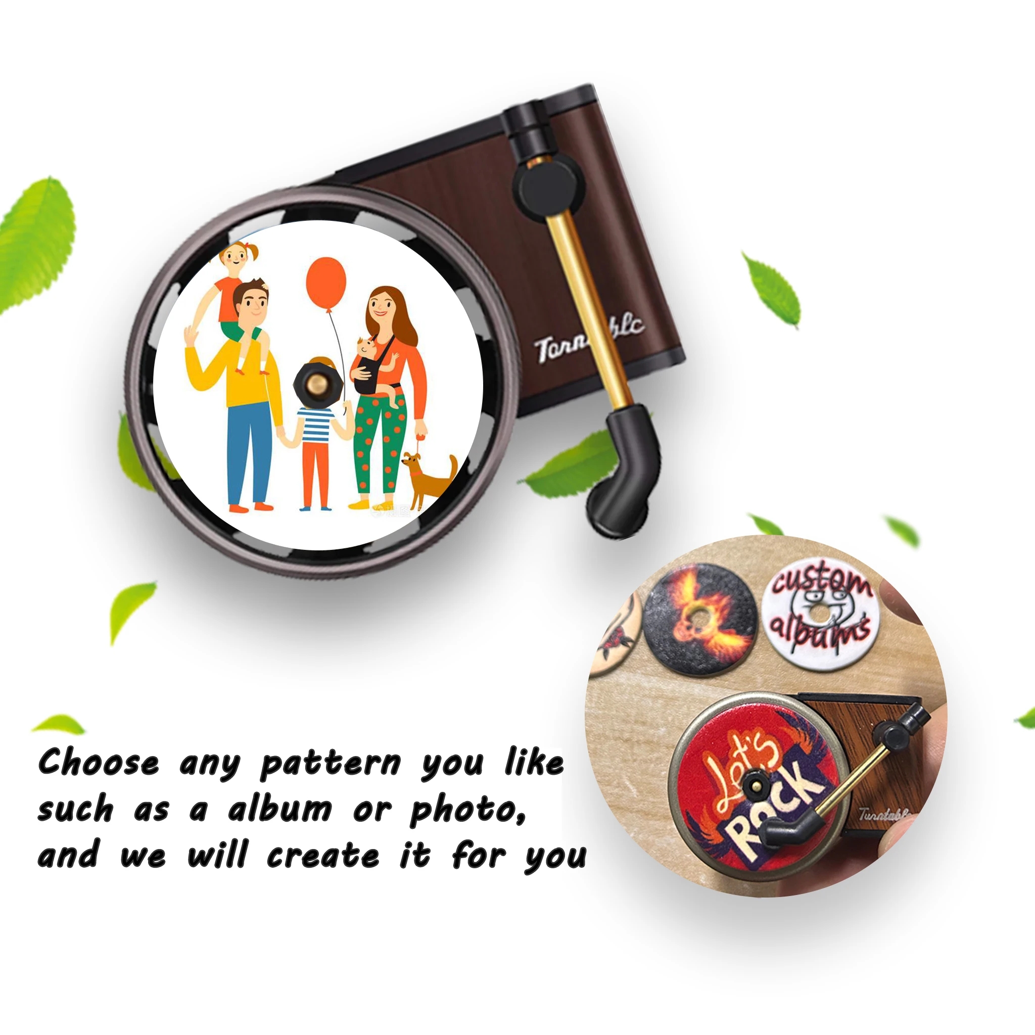 Custom Record Player Vinyls Al - Perfume Smell Fragrance avis et prix