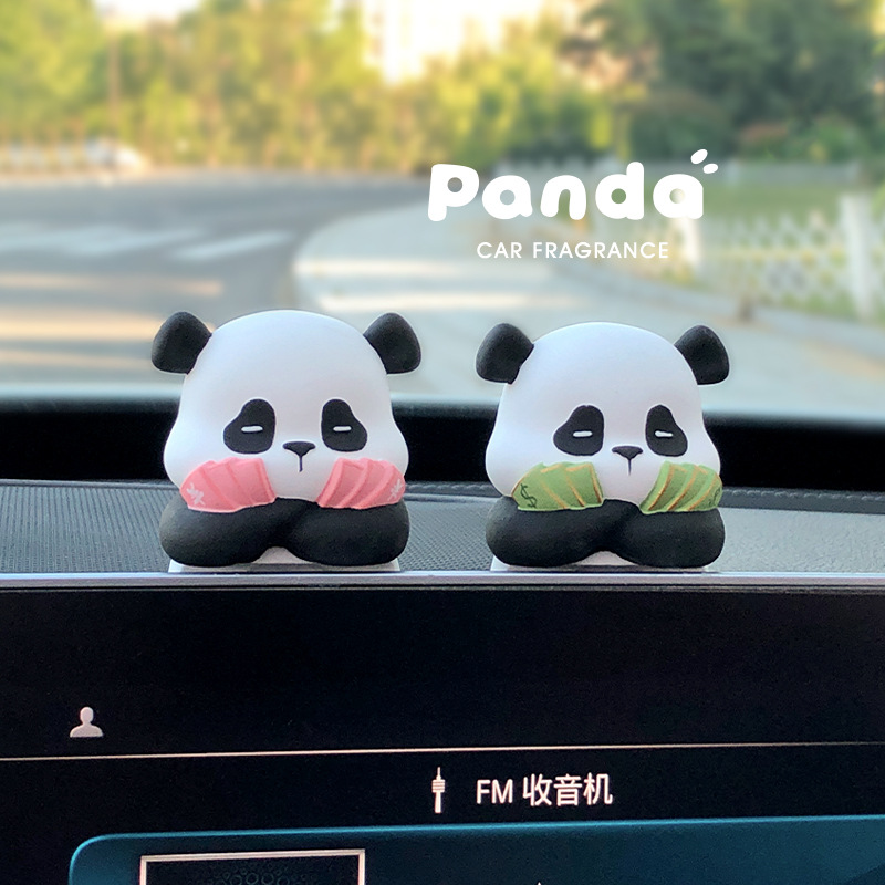 Cartoon Panda Car Perfume Orna - Perfume Top Fragrance avis et prix