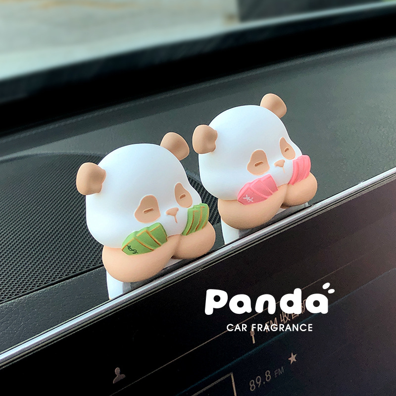 Cartoon Panda Car Perfume Orna - Perfume Top Fragrance avis et prix