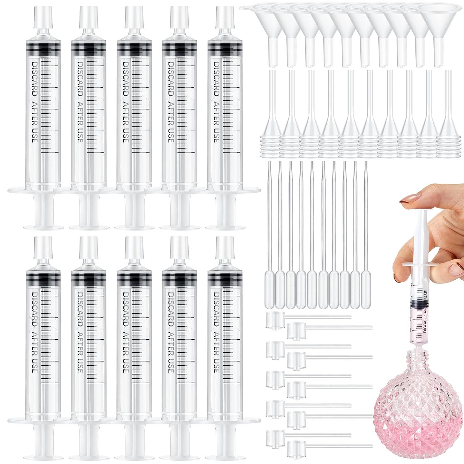 25/50PCS  perfume refill pump  - Oud Perfume Spray avis et prix
