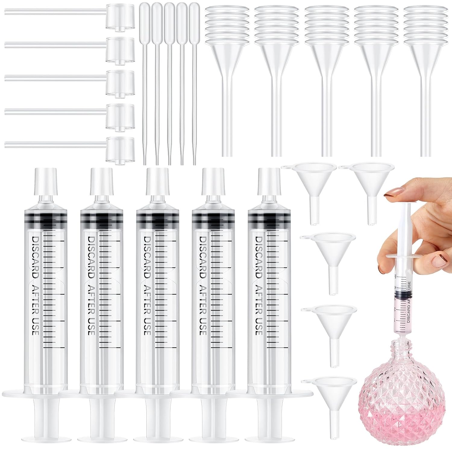 25/50PCS  perfume refill pump  - Oud Perfume Spray avis et prix