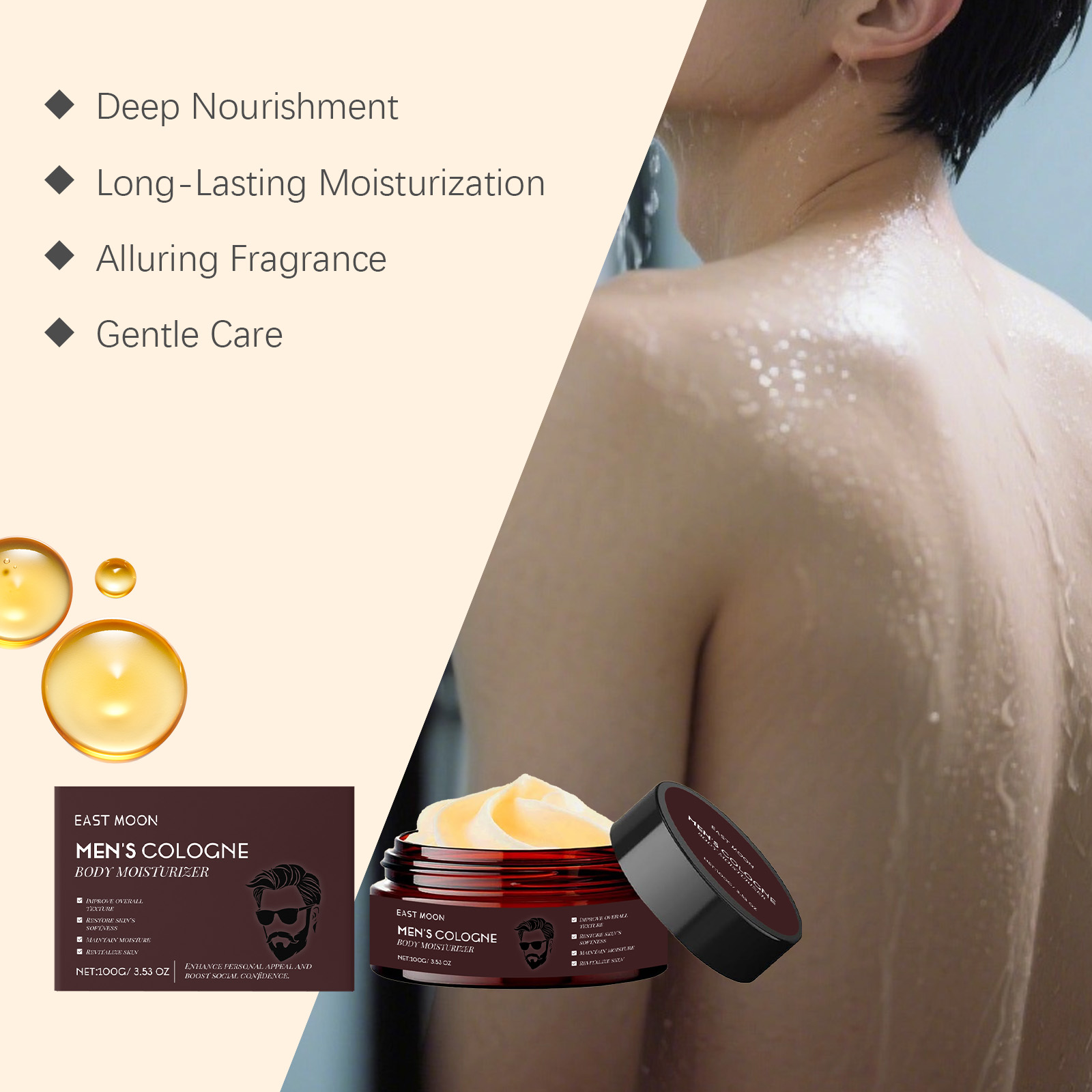 Men's Cologen Body Moisturizer - Fragrance Perfume For Man avis et prix