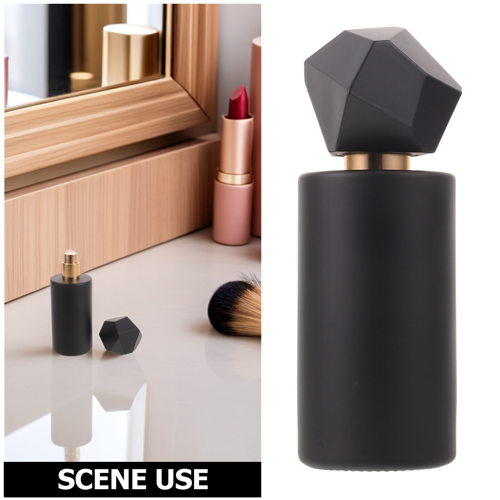 Stylish 100Ml Glass Perfume Bo - Perfume Fragrance Essential Oil avis et prix