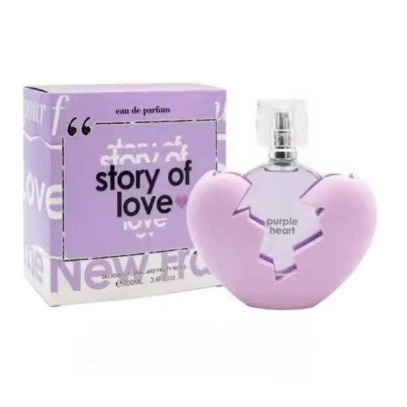 100ml Purple Heart Love Story  - Perfume Fragrance Story avis et prix