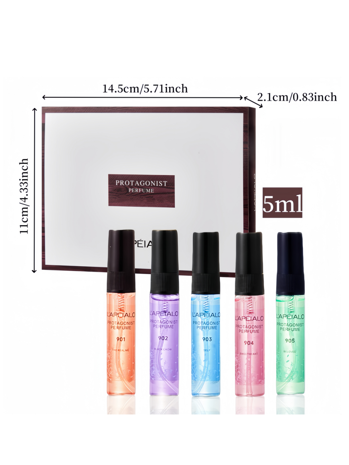 5PCS 5PCS Women's Perfume Set  - Perfume Travel Set avis et prix
