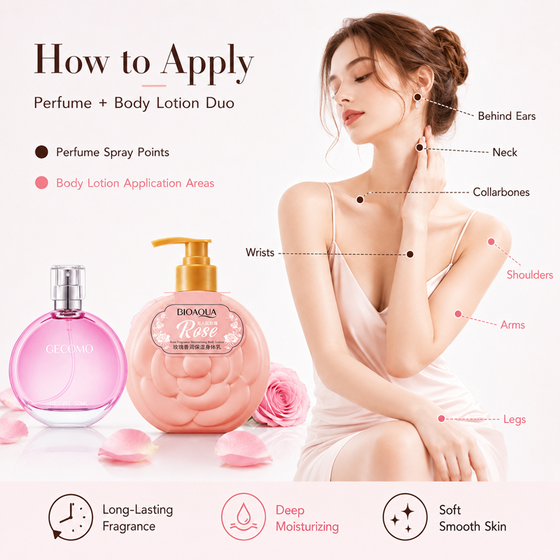GECOMO Women's Perfume Set 50m - Perfume Smell Fragrance avis et prix