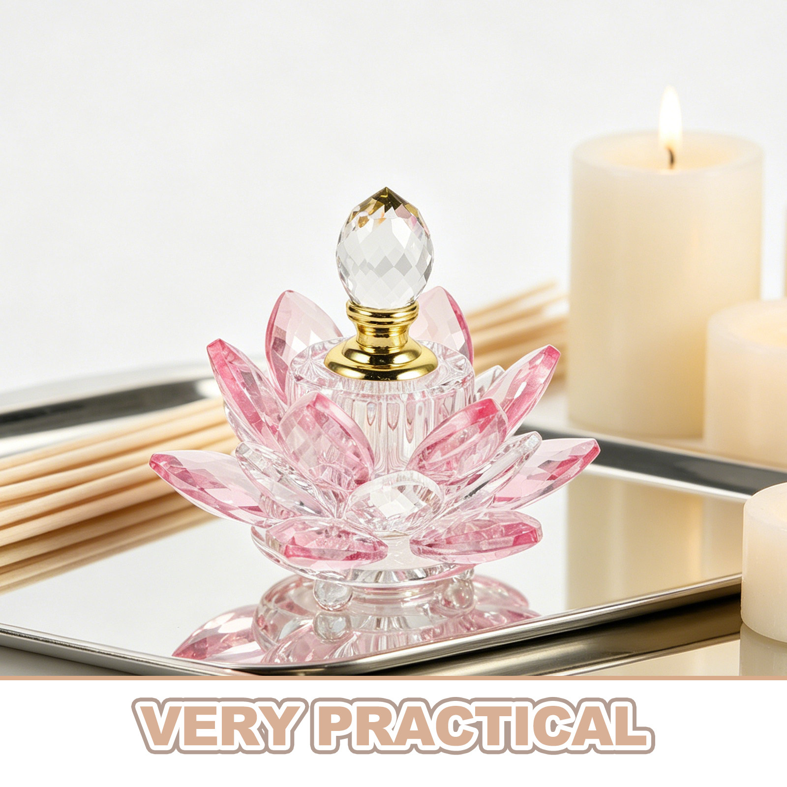 Crystal Refillable Perfume Bot - Perfume Fragrance Essential Oil avis et prix