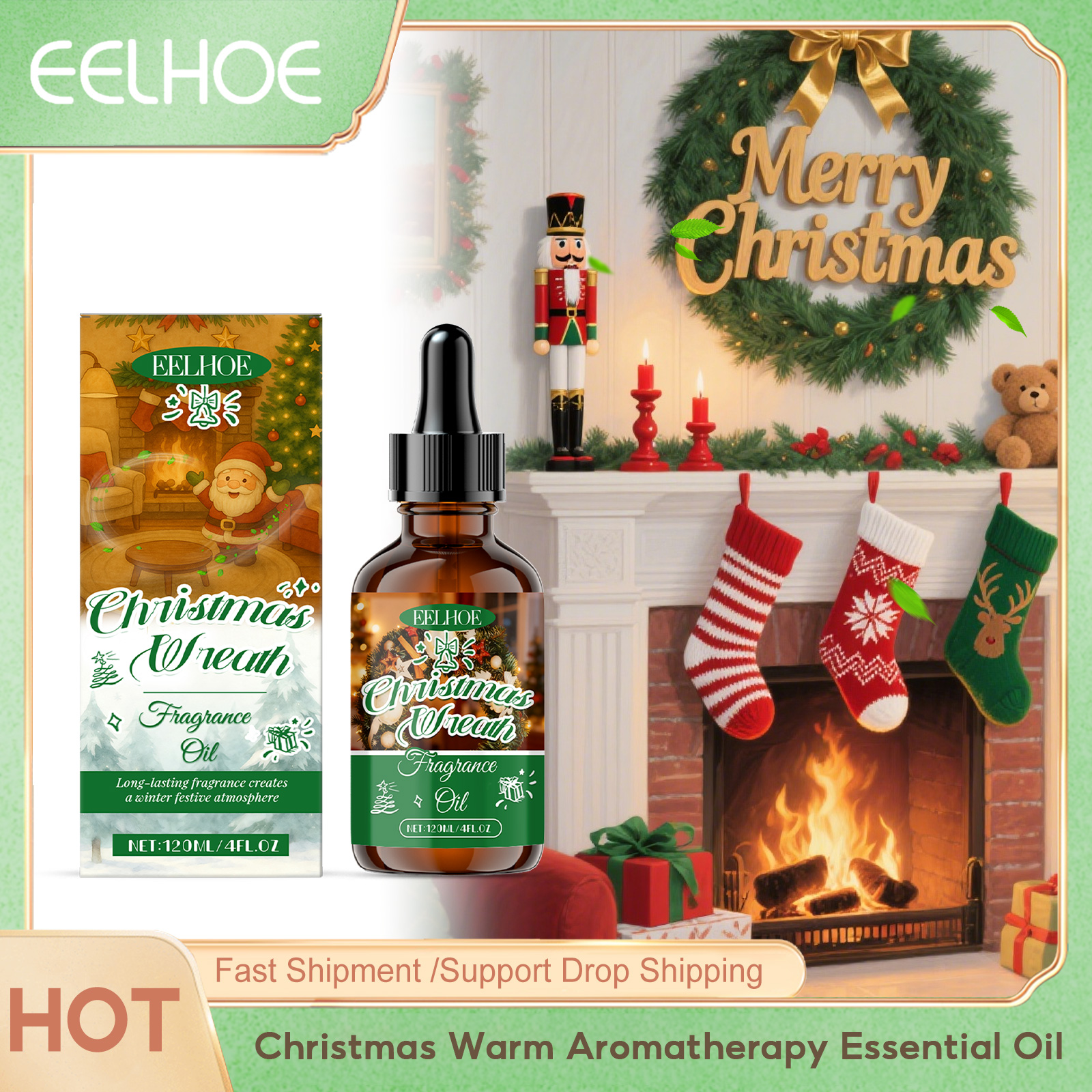 Eelhoe Christmas Warm Aromathe - Perfume Fragrance Essential Oil avis et prix
